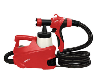 Semprotan bedhil sing dipasangake lapisan tliti? Mbukak bedhil semprotan sembruk sing apik dirancang